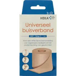 Heka Hekagrip compress beige 1 meter 1rol