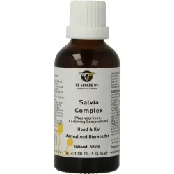 Groene Os Salvia complex hond/kat
