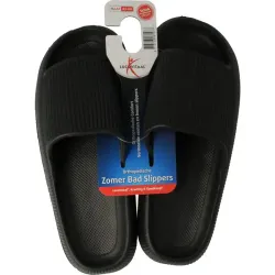 Lucovitaal Orthopedische badslipper 43-44 zwart