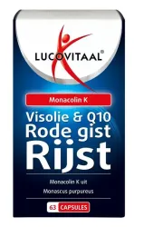 Lucovitaal Rode gist rijst   visolie & Q10