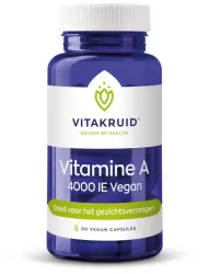 Vitakruid Vitamine A Retinol Acetaat 4000 IE Vegan