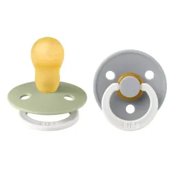 Bibs Fopspeen maat 3 - sage/cloud night 2pack