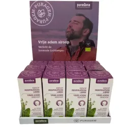 Purasana Puragem vrije adem siroop display gevuld