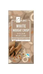 Ichoc White nougat crisp vegan bio