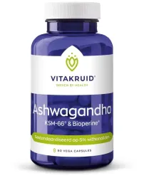 Vitakruid Ashwagandha 5% withanoliden KSM-66 & Bioperine