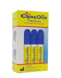 Bio Diat China olie 3 Inhalatoren