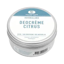 Van der Pigge Huidbalans deocreme citrus