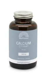 Mattisson Calcium citraat 168mg