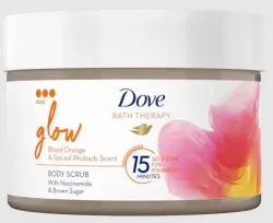 Dove Glow body scrub