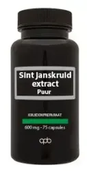 Apb Holland Sint janskruid extract puur 600mg