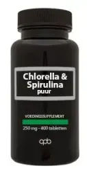 Apb Holland Chlorella & Spirulina 250mg puur