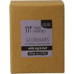 Yours Naturally Votive geurkaars wilde vijg & druif 9cl