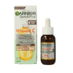 Garnier SkinActive nachtserum vitamine C hyaluronzuur