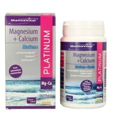 Mannavital Mariene magnesium   calcium platinum