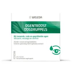 Weleda Ogentroost oogdruppels ampullen