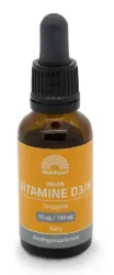 Mattisson Vitamine D3/k baby 10mcg/150mcg vegan druppels