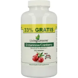 Livinggreens Cranberry D-Mannose voordeelverpakking