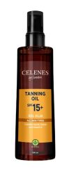 Celenes Herbal tanning oil SPF15 