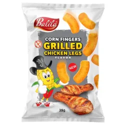 Balila Corn puffs grilled chicken glutenvrij