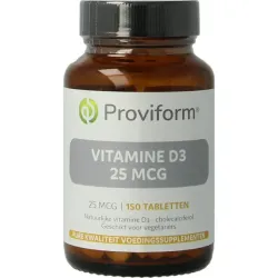 Proviform Vitamine D3 25mcg (1000IE)