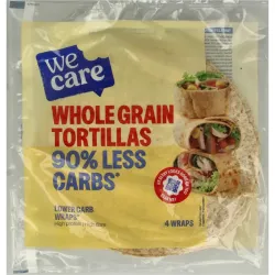 Wecare Lower carb tortilla whole grain