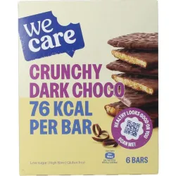 Wecare Bars crunchy dark choco