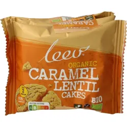 Leev Lovely lentil cakes caramel bio