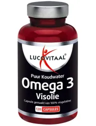 Lucovitaal Omega 3 visolie puur koudwater