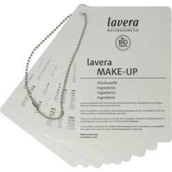 Lavera Colour cosmetics INCI boekje 2024