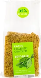 Kari's Crackers Groentecracker spinazie prei bio
