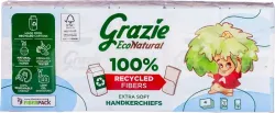 Grazie Natural Zakdoekjes extra soft 10 x 9 zakdoekjes