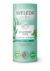 Weleda Deodorant stick eucalyptus   peppermint 24U