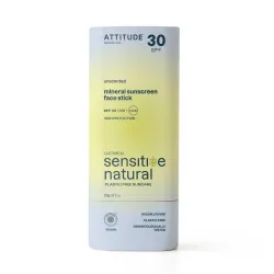 Attitude Sunly gezichtszonnebrandstick SPF30 gevoelige huid