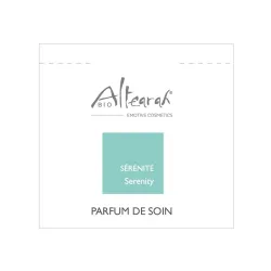 Altearah Sample Parfum de soin turquoise serenity