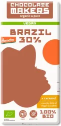 Chocolatemakers Brazil karamel 30% vegan demeter bio