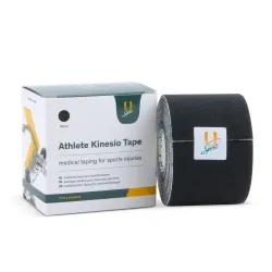 Athlete Kinesio Tape 5cm x 5m Zwart - 1 stuk