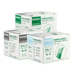 Neopoint injectienaalden steriel 100 stuks 23g x 1 - 0,6 x 25mm