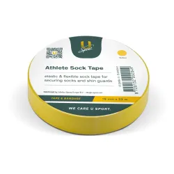 Athlete Sock Tape 19 mm x 33 M Geel - 1 stuk