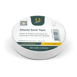 Athlete Sock Tape 19 mm x 33 M Wit - 1 stuk