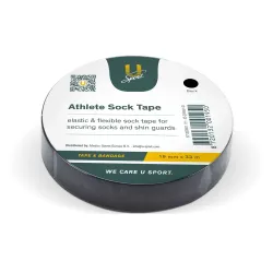 Athlete Sock Tape 19 mm x 33 M Zwart - 1 stuk