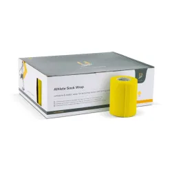 Athlete Sock Wrap 7,5 cm x 5 M Geel - 12 stuks