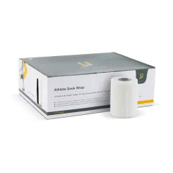 Athlete Sock Wrap 7,5 cm x 5 M Wit - 12 stuks
