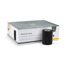 Athlete Sock Wrap 7,5 cm x 5 M Zwart - 12 stuks
