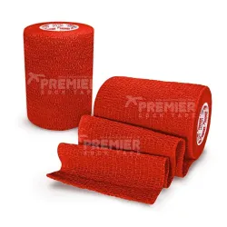 Pst Premier Socktape Pro Wrap 4,5 M x 7.5 cm  Rood - 1 stuks