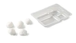 Heka wattenbollenset 5 x 2,0 gram steriel 1 set