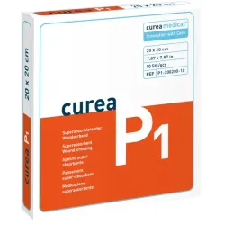 Curea P1 SuperCore wondverband 20 x 20 cm steriel 10 stuks