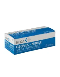 HEKA handschoenen nitrile l per paar niet steriel 25 paar
