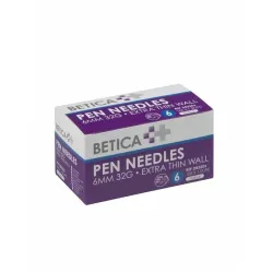 Betica Pennaalden 6 mm x 32 G steriel - 100 stuks