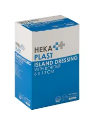 Heka plast border 6 x 10 cm steriel 50 stuks