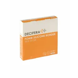 Decifera Foam Silicone border 10 x 10 cm - 5 stuks